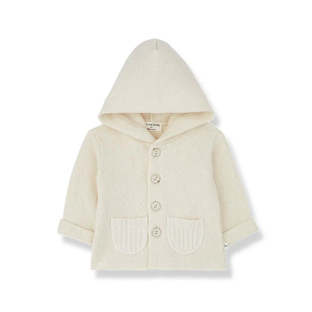 1  in the family Cesc Hooded Jacket - Ecru