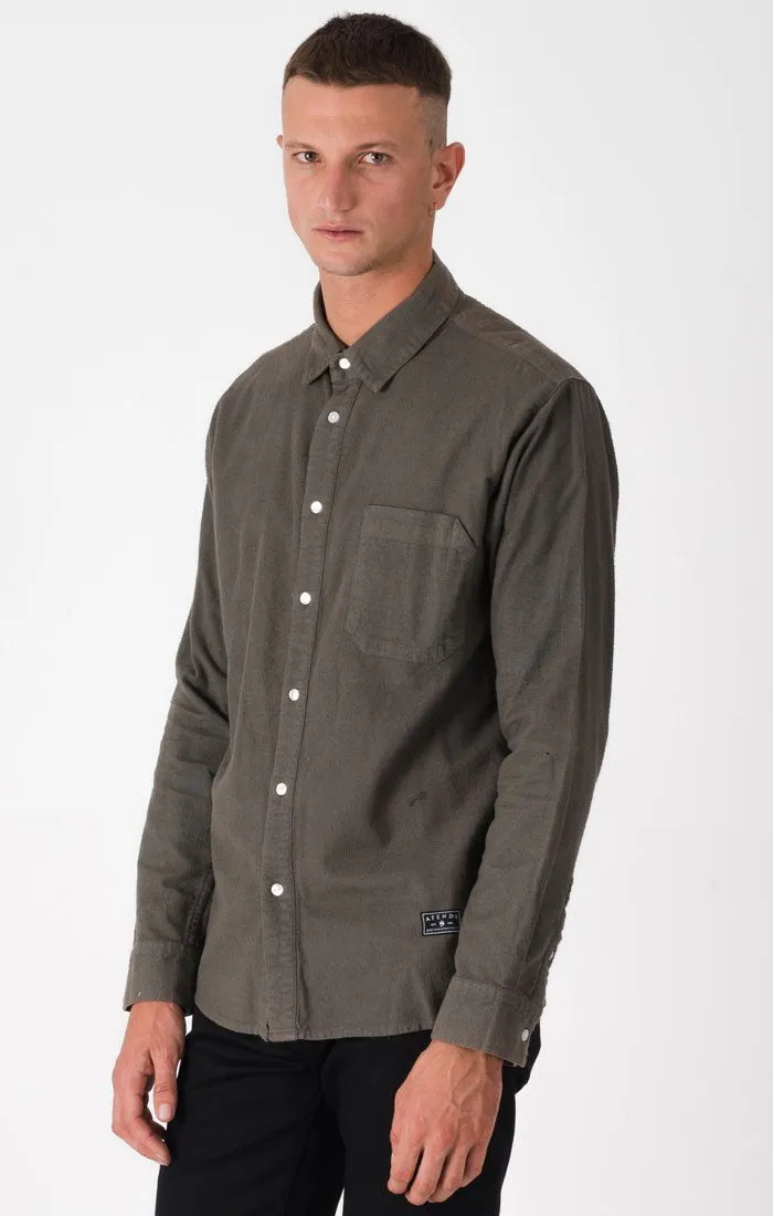 Afends Mens Rowland - Long Sleeve Shirt