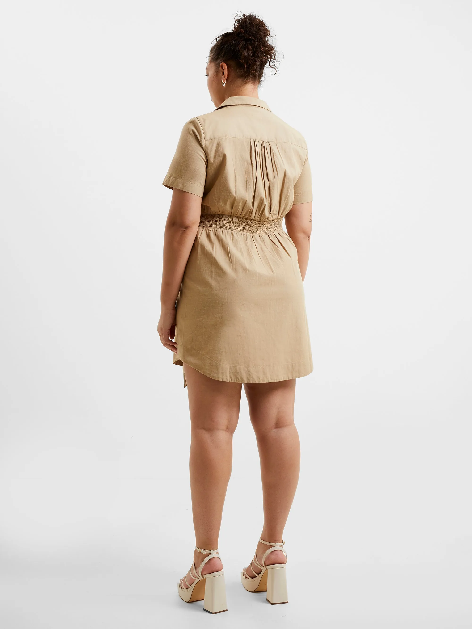 Alania Lyocell Blend Shirt Dress