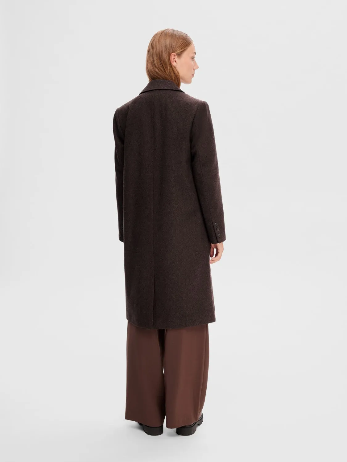 Alma Wool Coat - Java