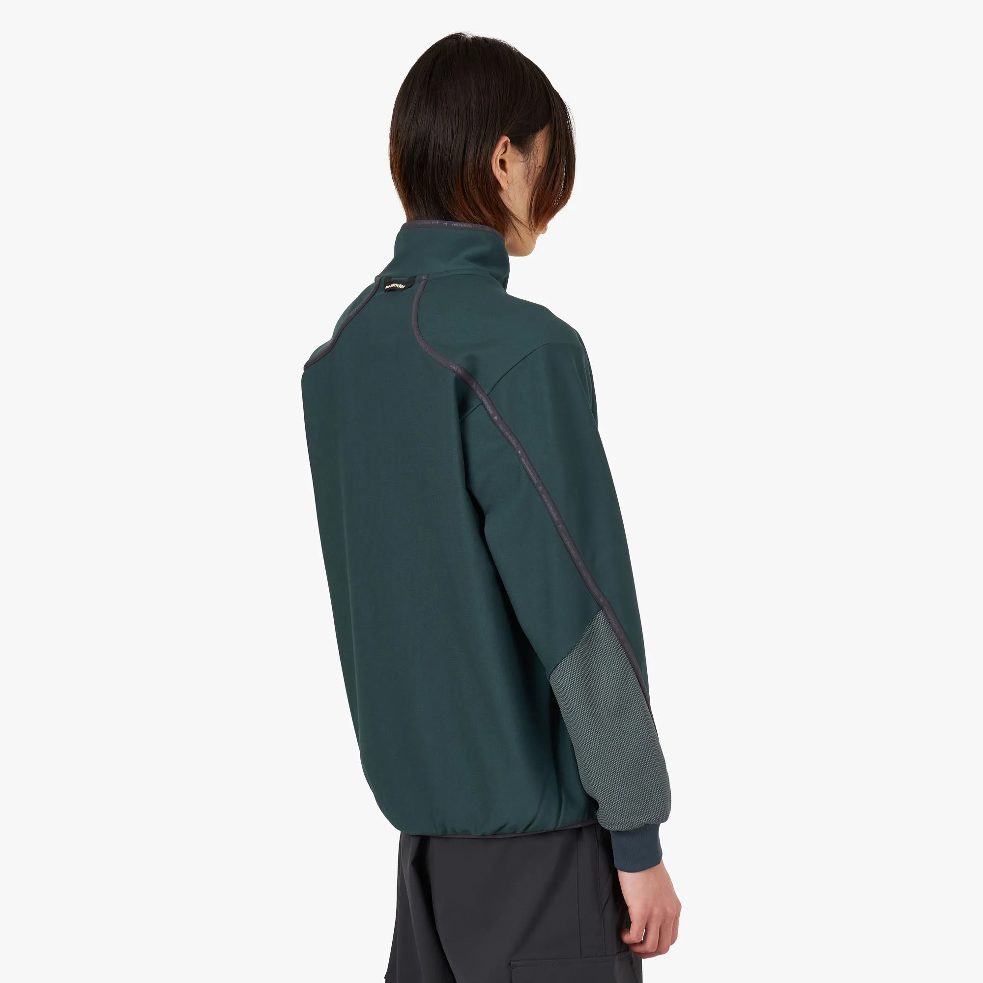 And Wander 53 Light Fleece Jacket / Green