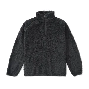 Arch Halfzip Fleece Sweat, Charcoal