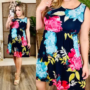 Baby Doll Floral Dress