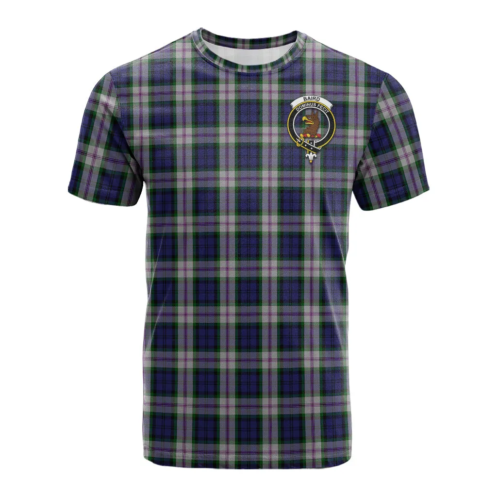 Baird Dress Tartan T-Shirt with Family Crest