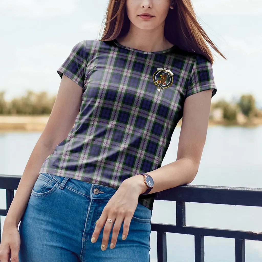 Baird Dress Tartan T-Shirt with Family Crest