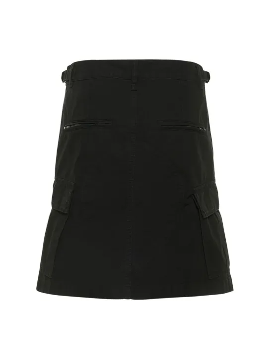 Balenciaga   Mini cotton cargo skirt 