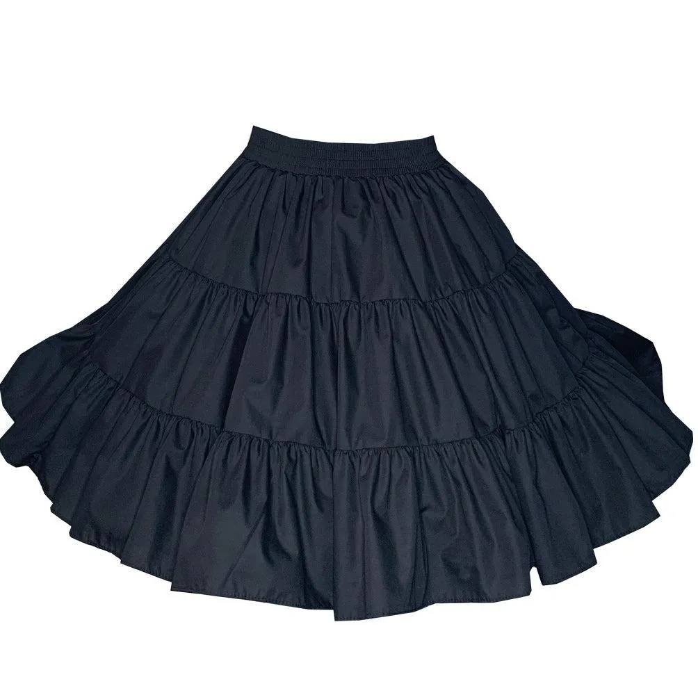 Basic 3 Tier Square Dance Skirt