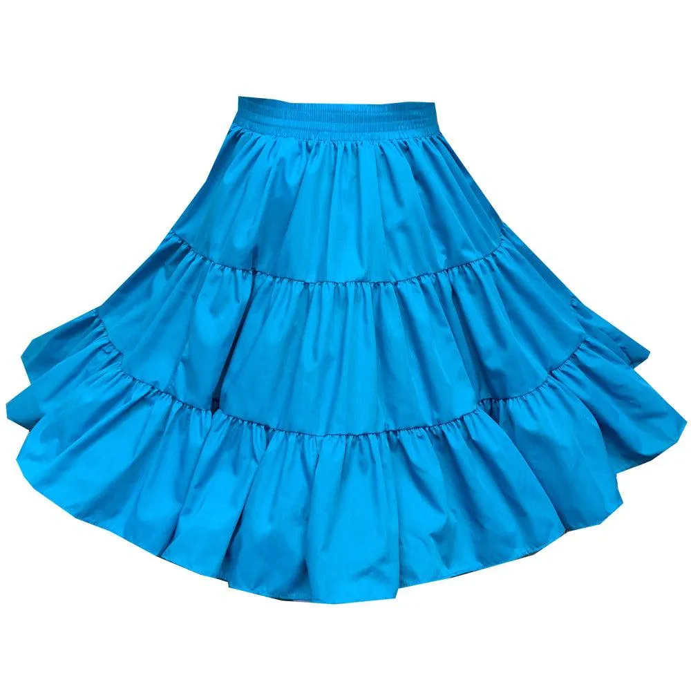 Basic 3 Tier Square Dance Skirt