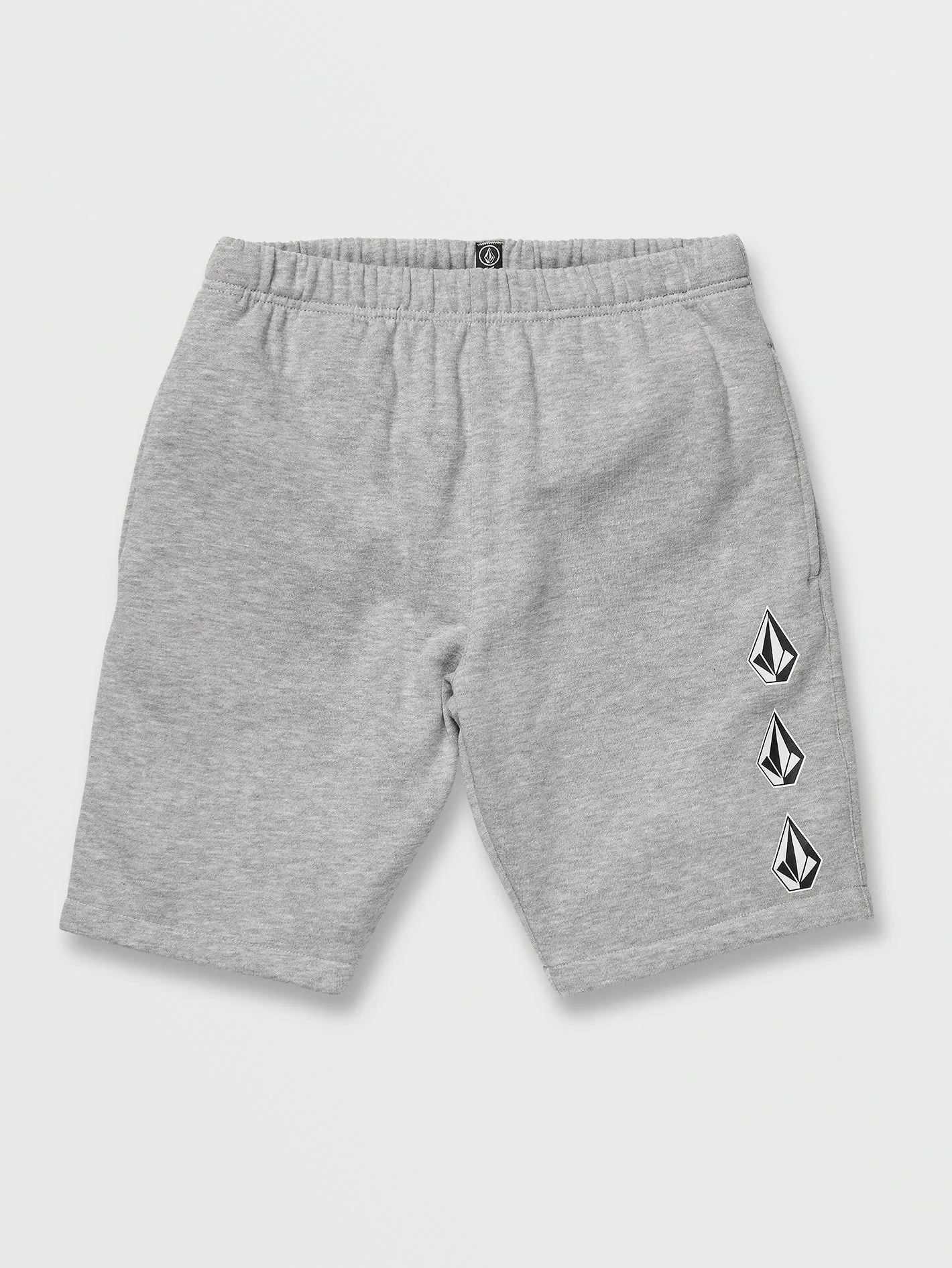 Big Boys Iconic Stone Fleece Shorts - Heather Grey