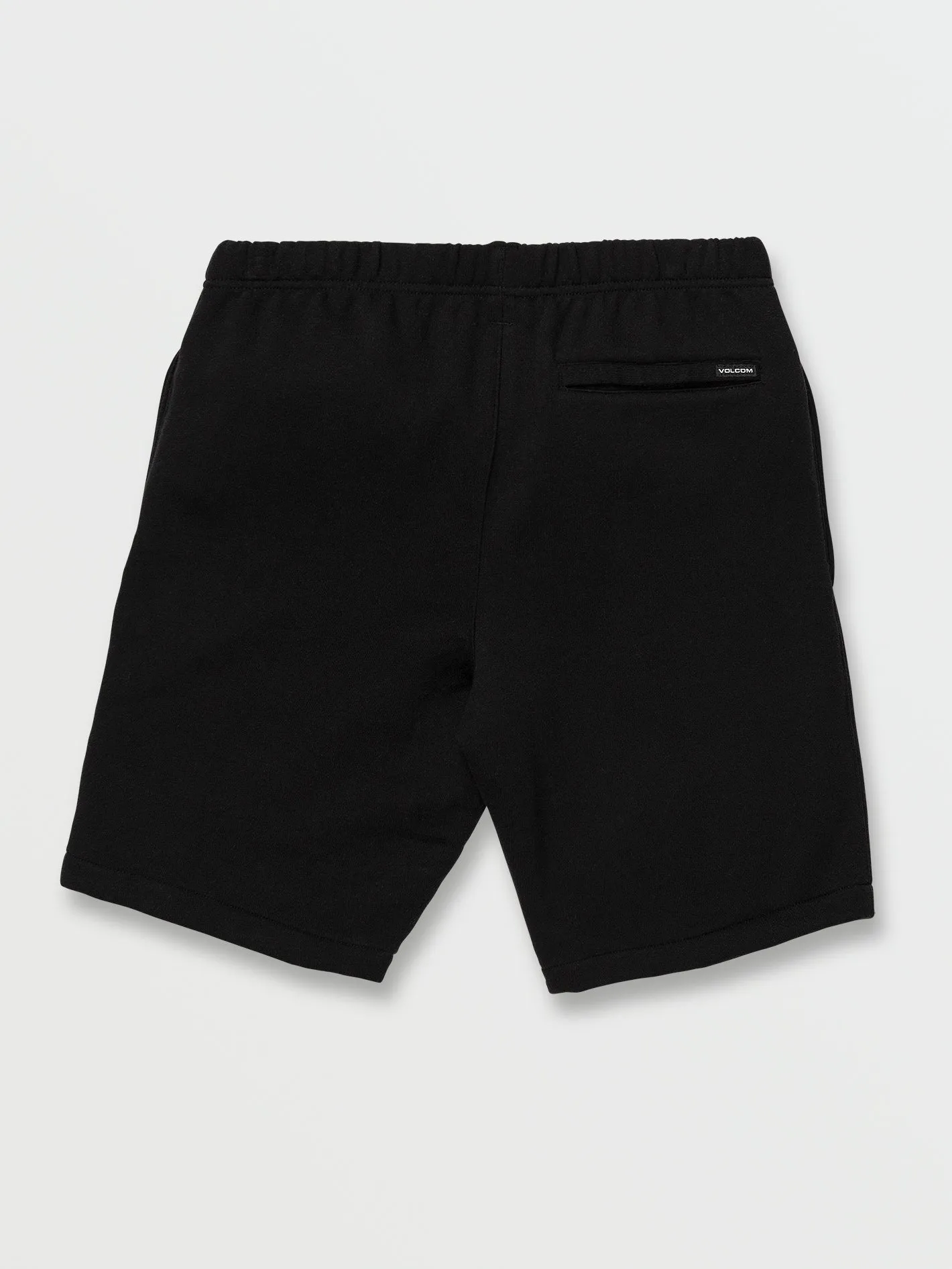 Big Boys Iconic Stone Fleece Shorts - New Black