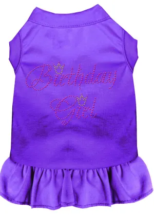 Birthday Girl Rhinestone Dress Purple Xl (16)