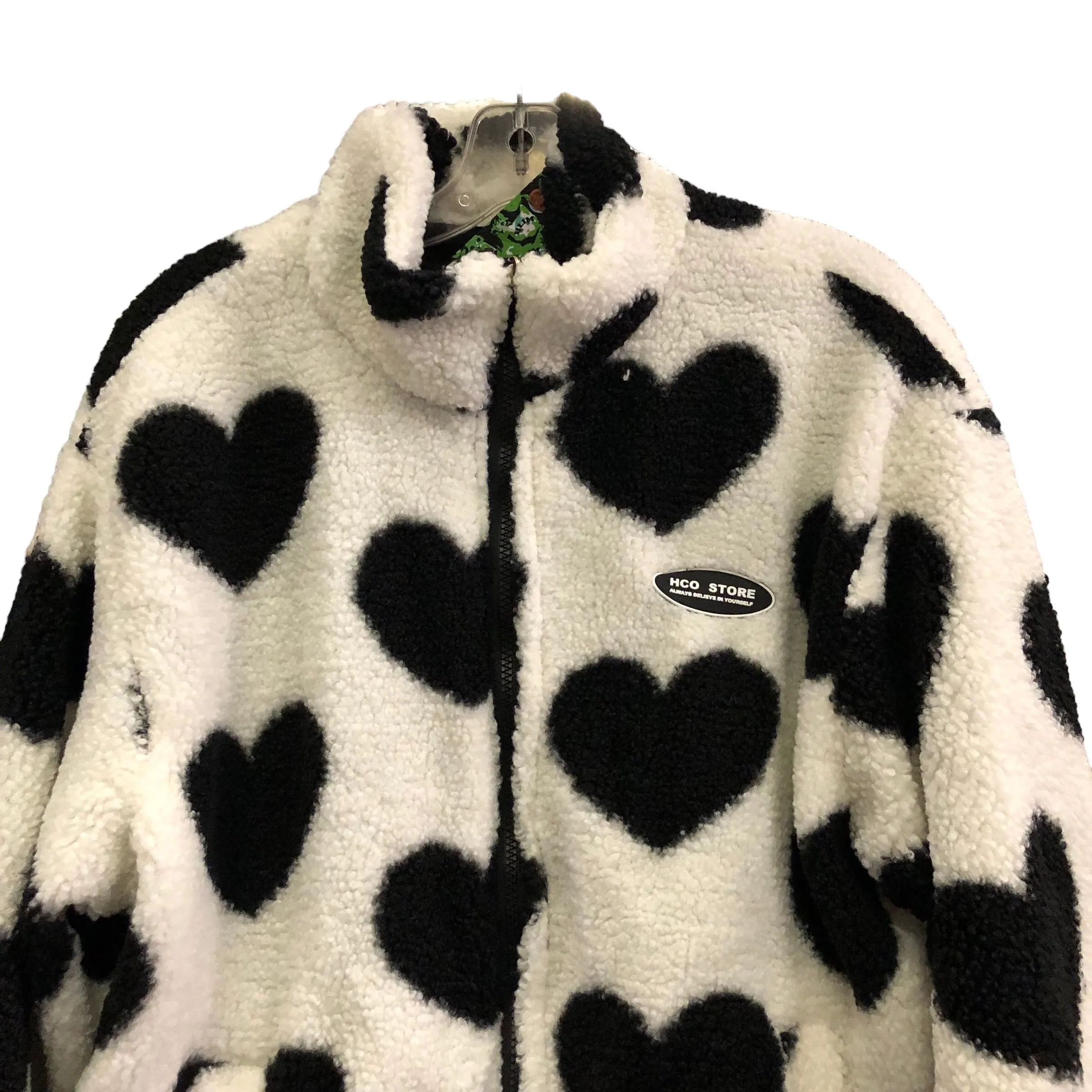 Black Heart Fleece 3/4 Jacket