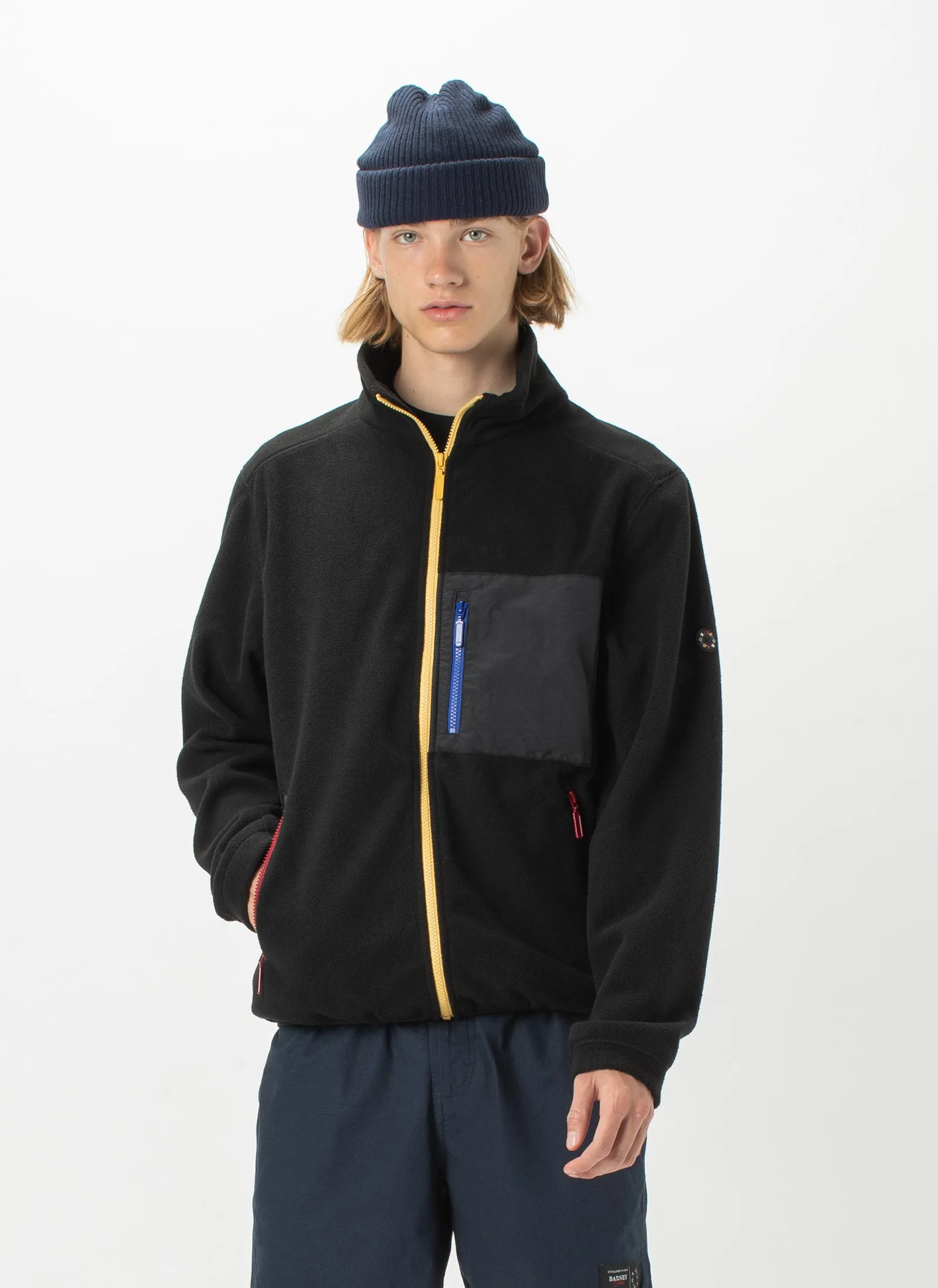 B.Quick Polarfleece Jacket Black Panel