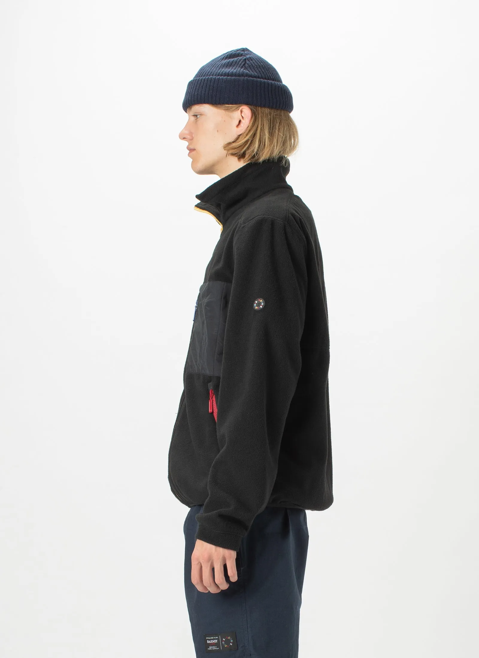 B.Quick Polarfleece Jacket Black Panel