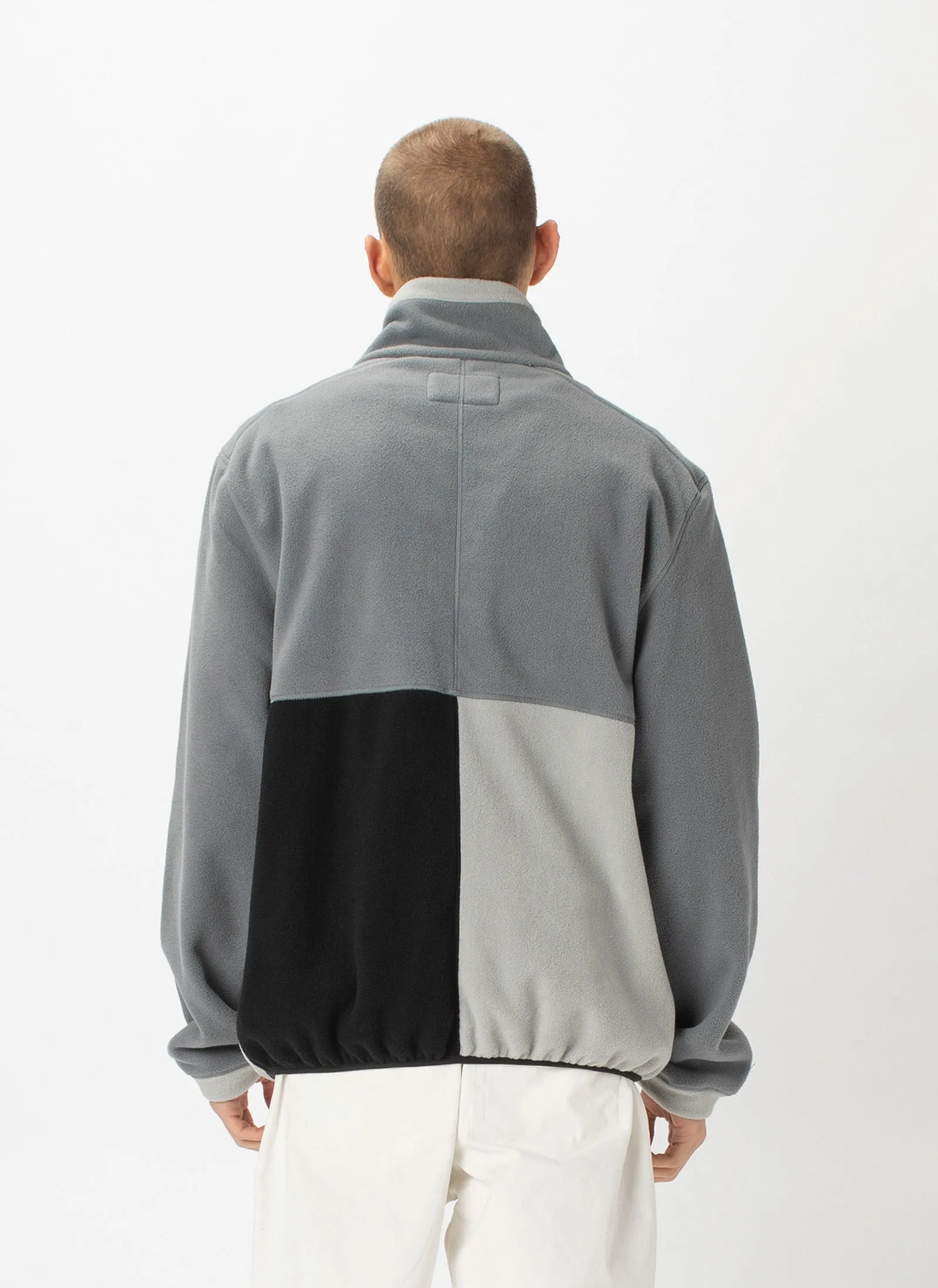 B.Quick Polarfleece Jacket Grey Panel