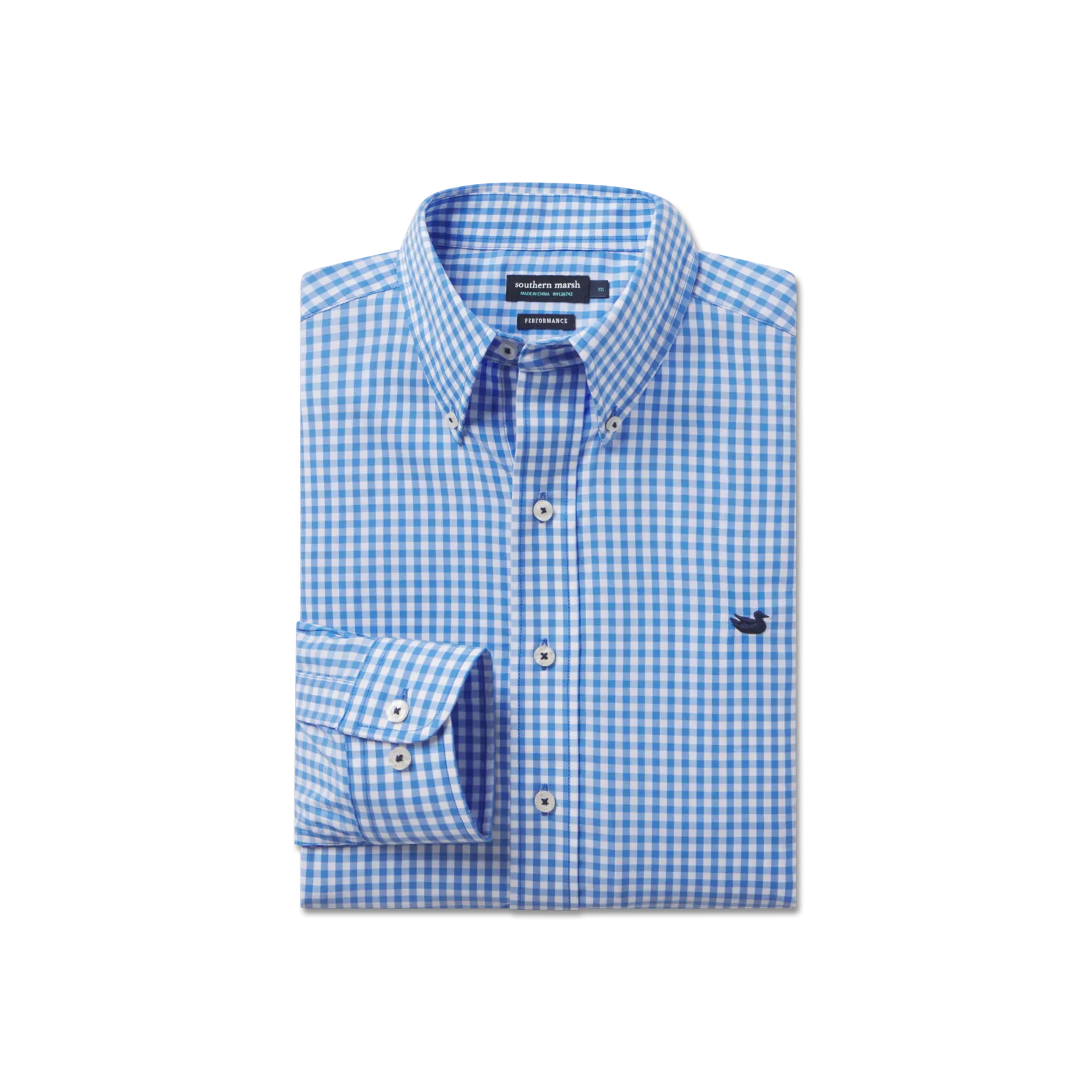 Brentwood Gingham Performance Dress Shirt