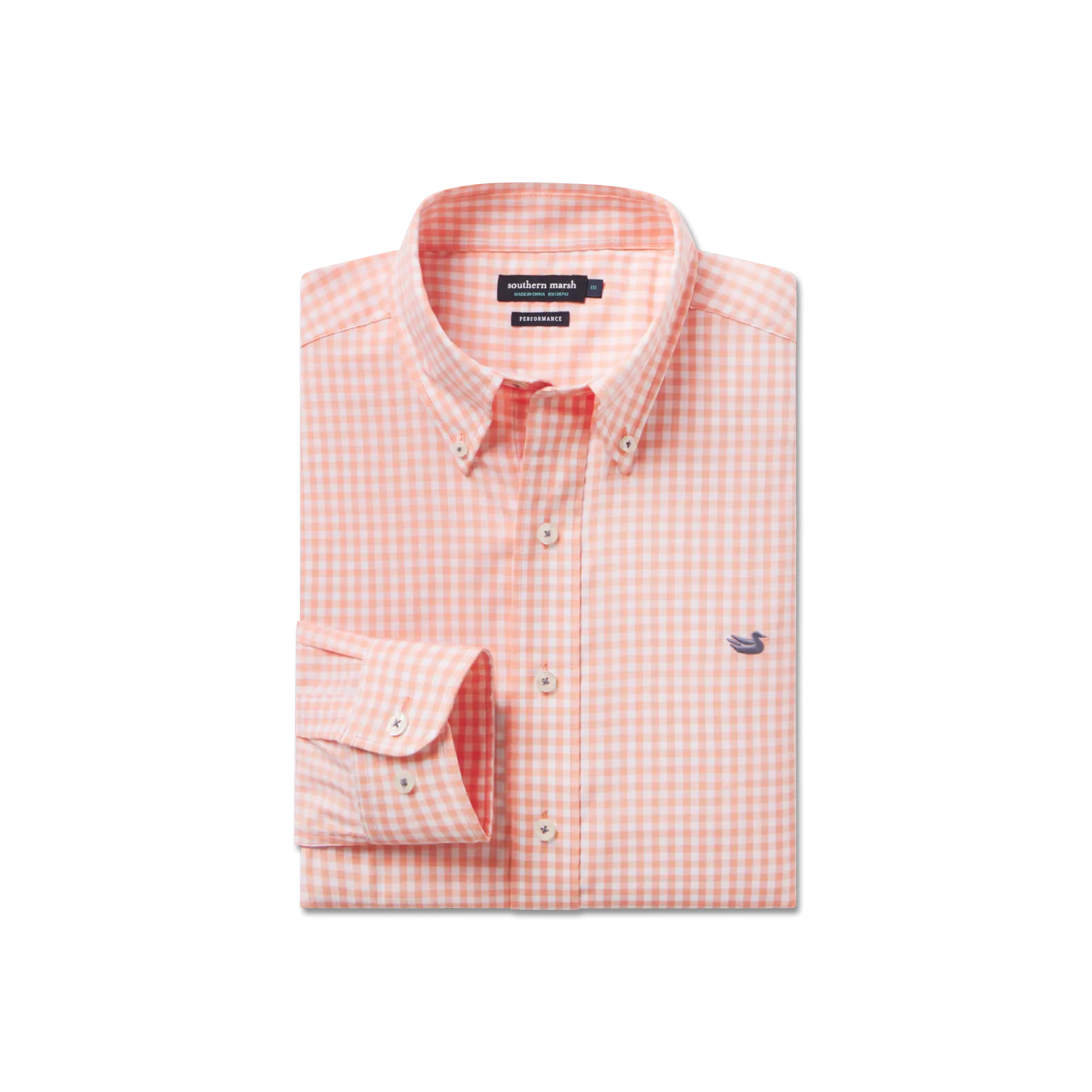 Brentwood Gingham Performance Dress Shirt