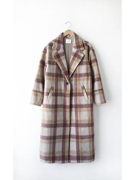 Bryce Plaid Coat