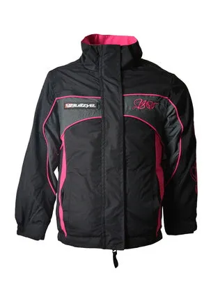 Bullzye Girls Carla Jacket - Black/Pink -  B2W5709057