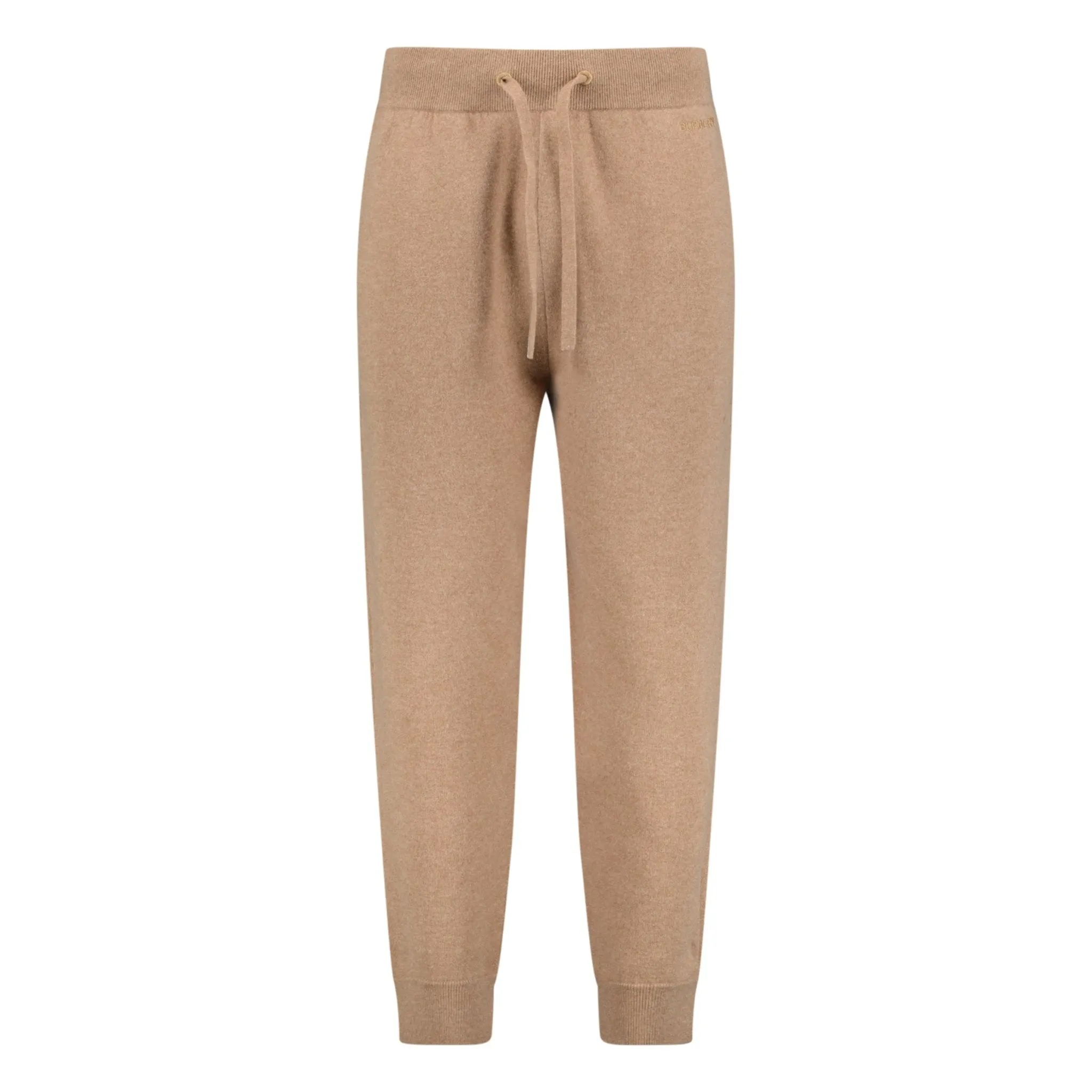 Burberry Hunton Cuffed Cashmere Sweatpants Camel