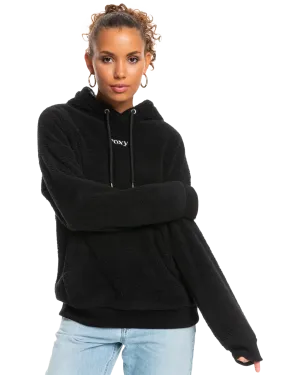 Call Me Hooded Fleece Jacket in Anthracite