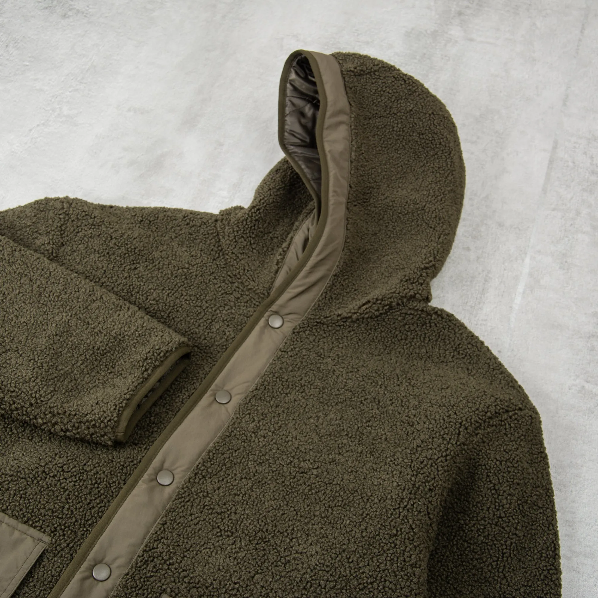 Carhartt WIP Devin Hooded Fleece Liner Jacket - Cypress