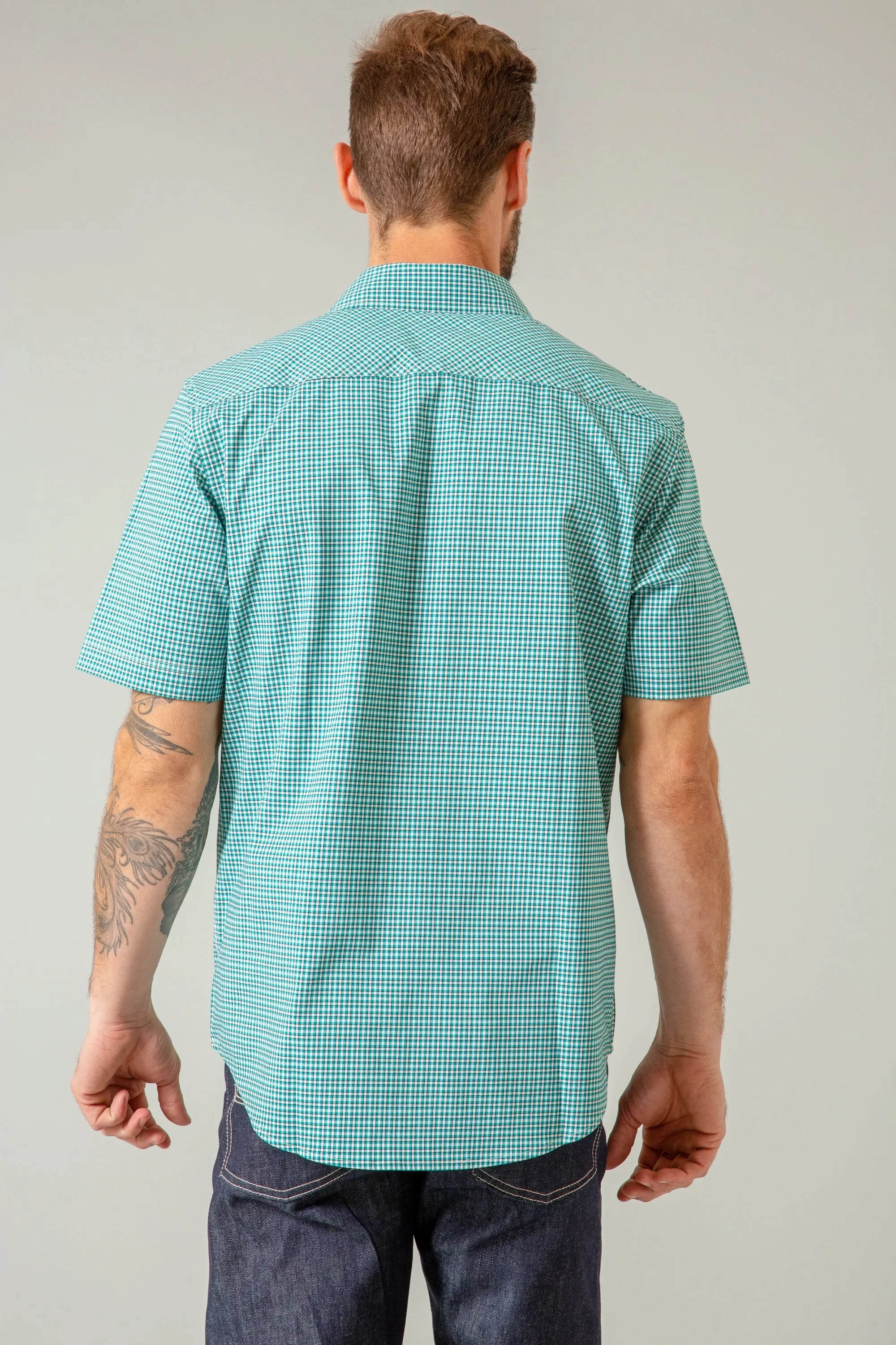 Chute Mini Check Dress Shirt