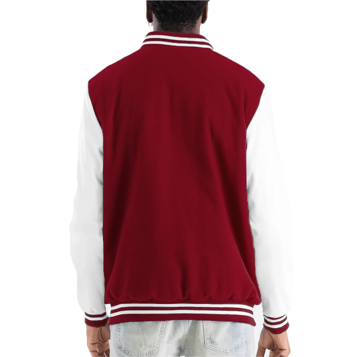 Classic Melton Letterman Jacket