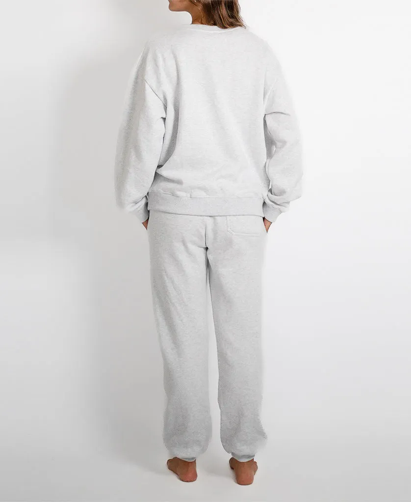 Cleo Trackpant | White Misty