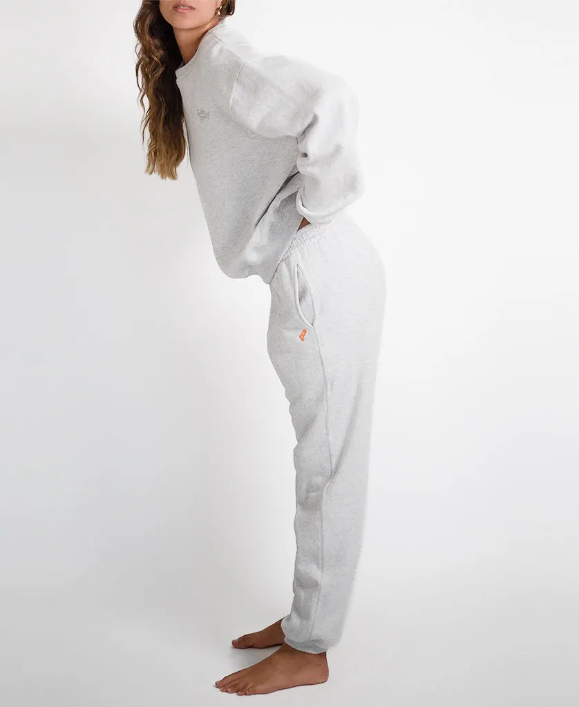 Cleo Trackpant | White Misty