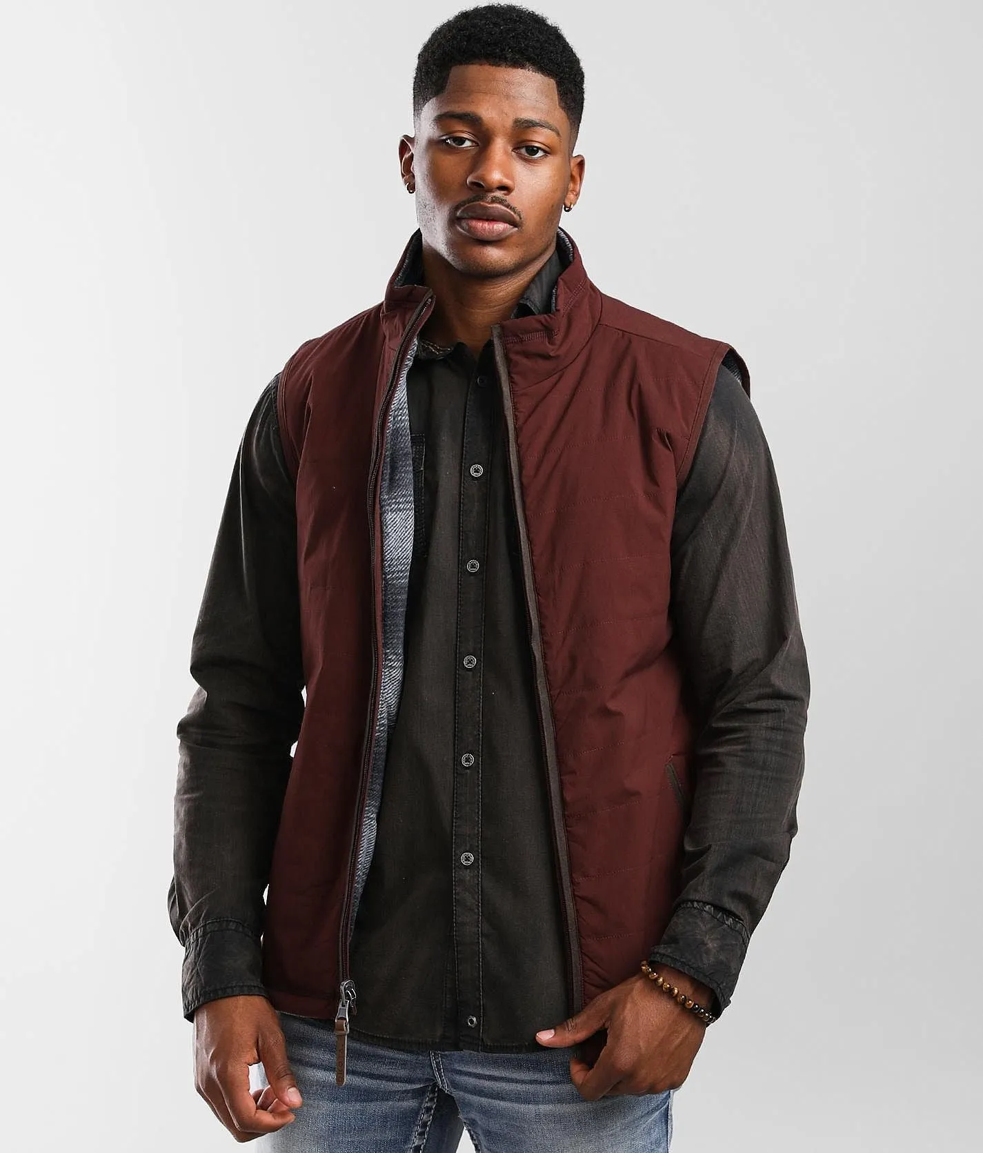 Dakota Grizzly | Bennett Reversible Vest | Men's