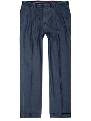 Denim Slack Chinos Blue