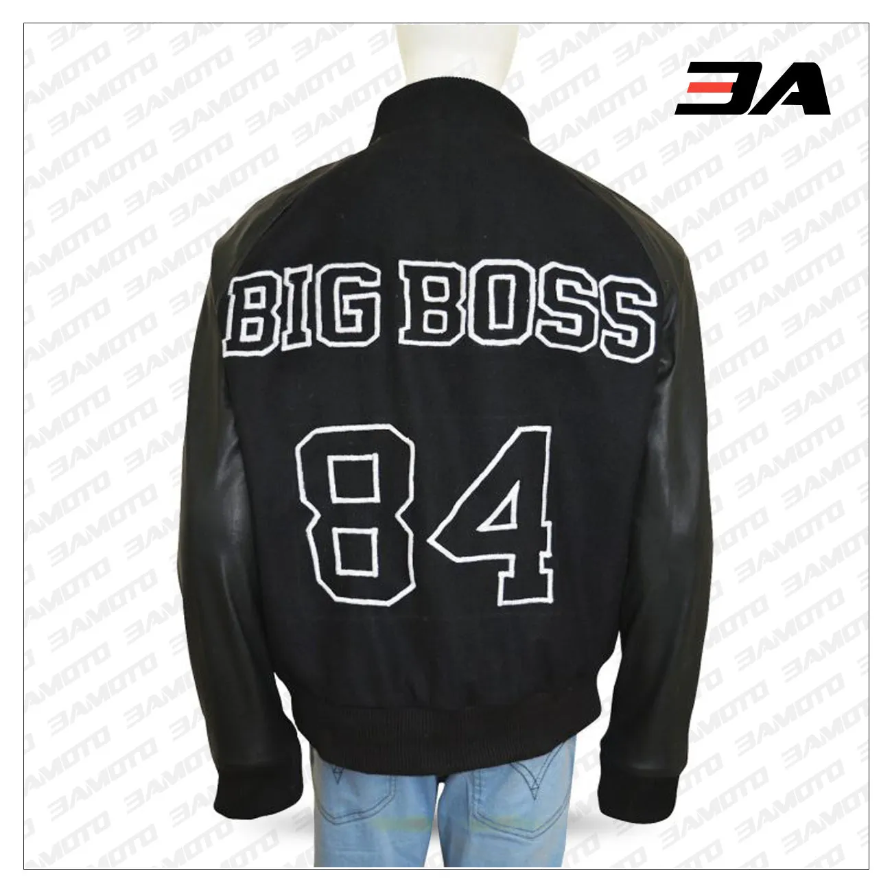 Diamond Dogs Big Boss Black Varsity Jacket