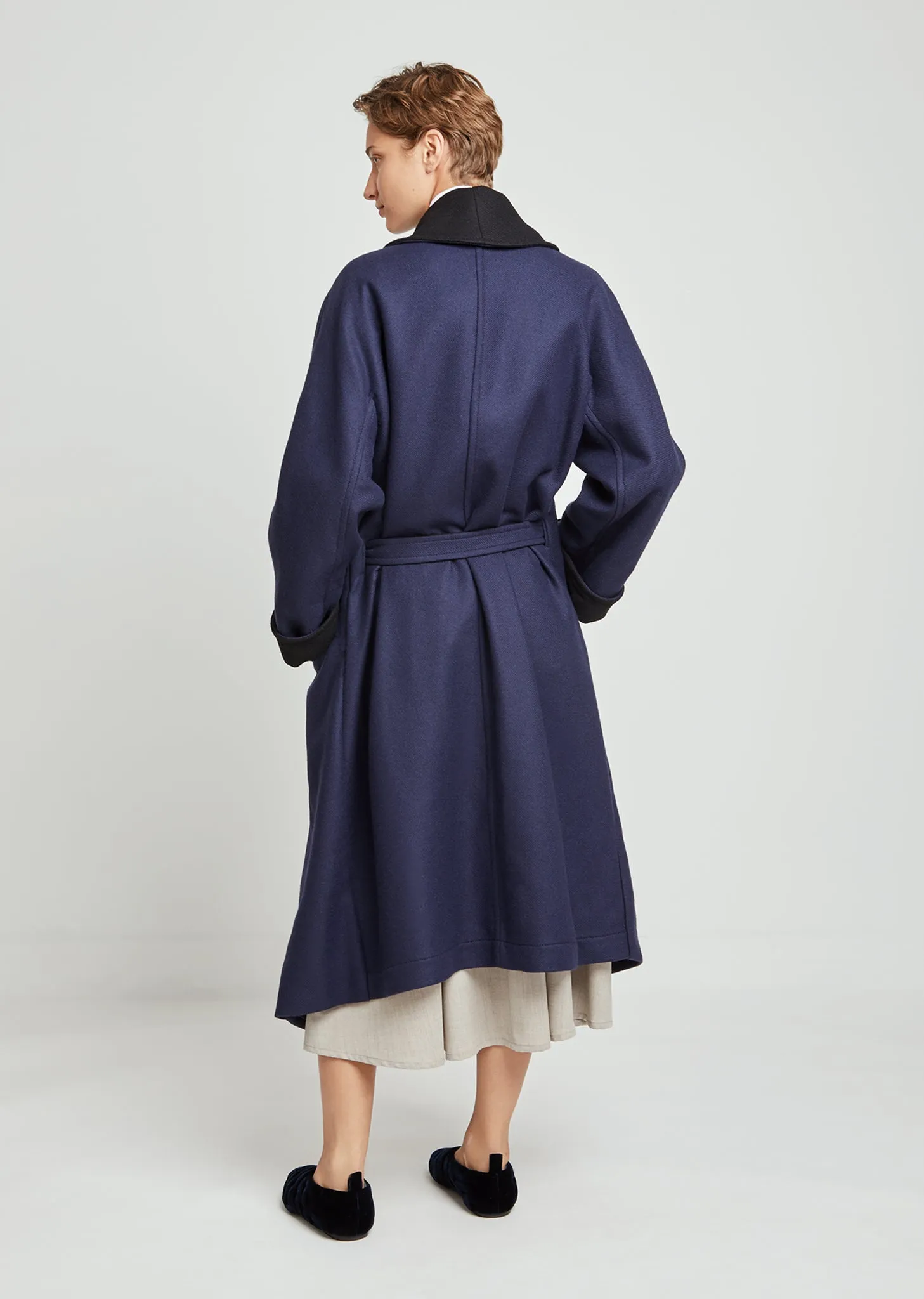 Doubleface Alpaca Wool Coat