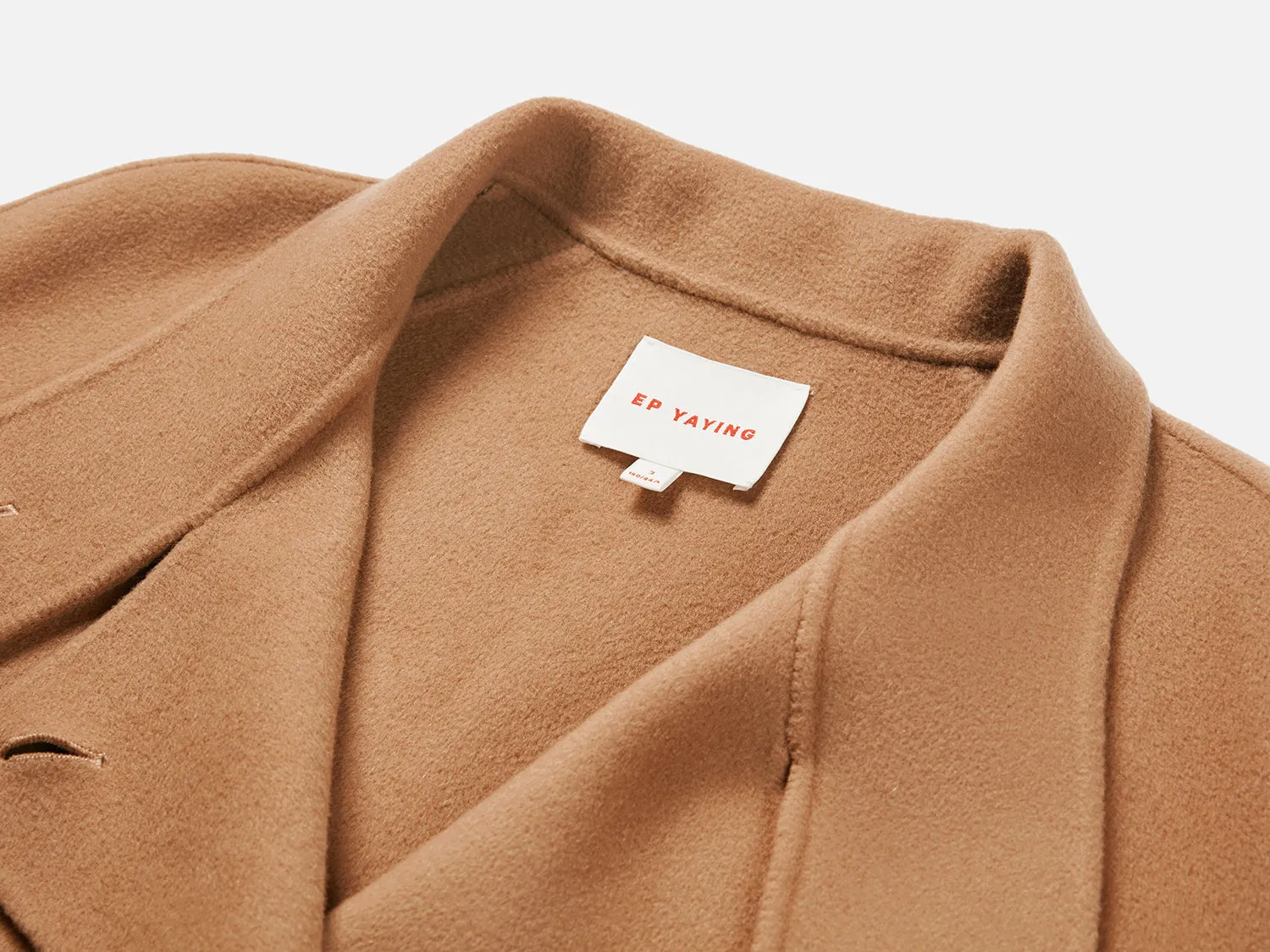 EP YAYING Wool Cashmere Coat