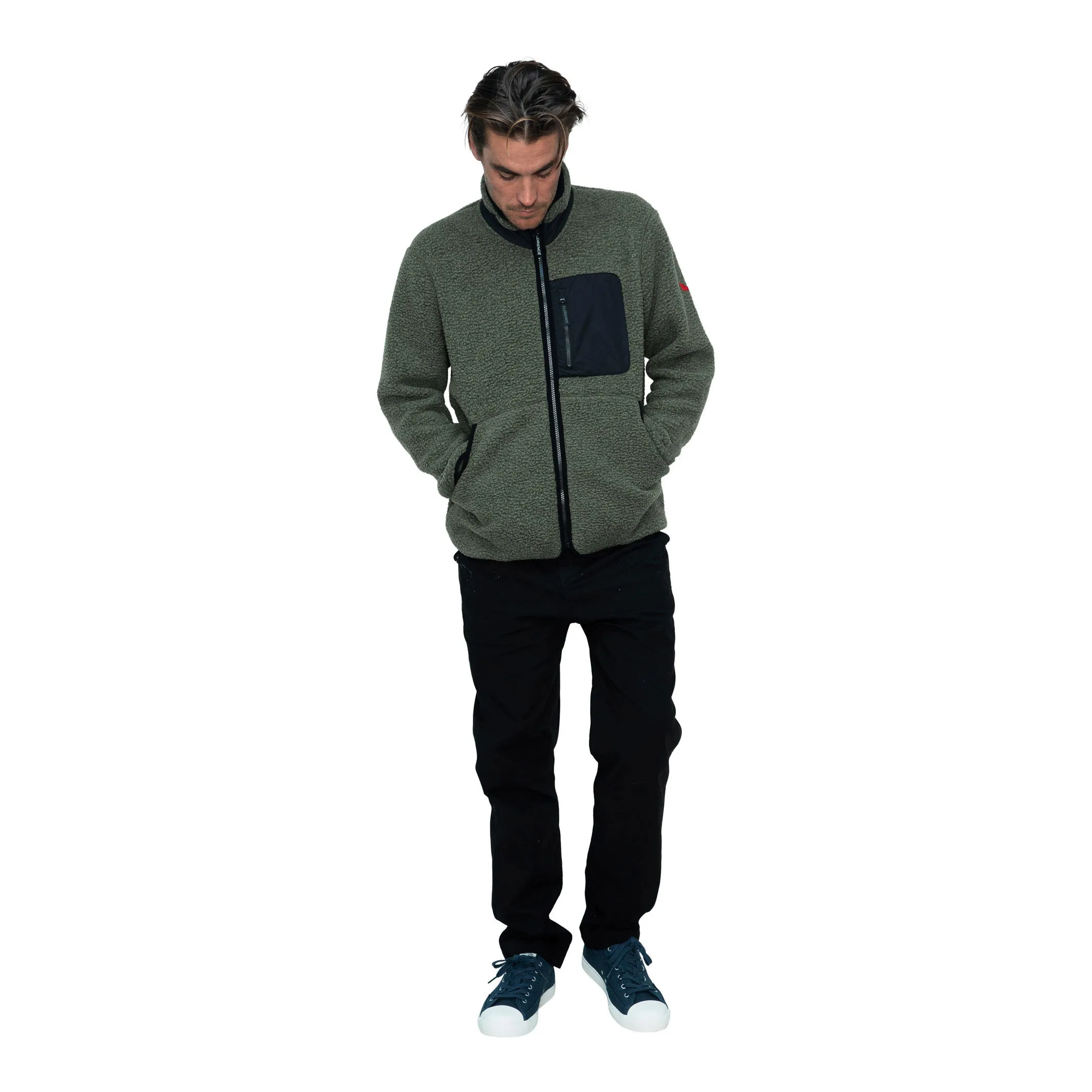 Florence Marine X High Pile Utility Fleece Jacket Thyme