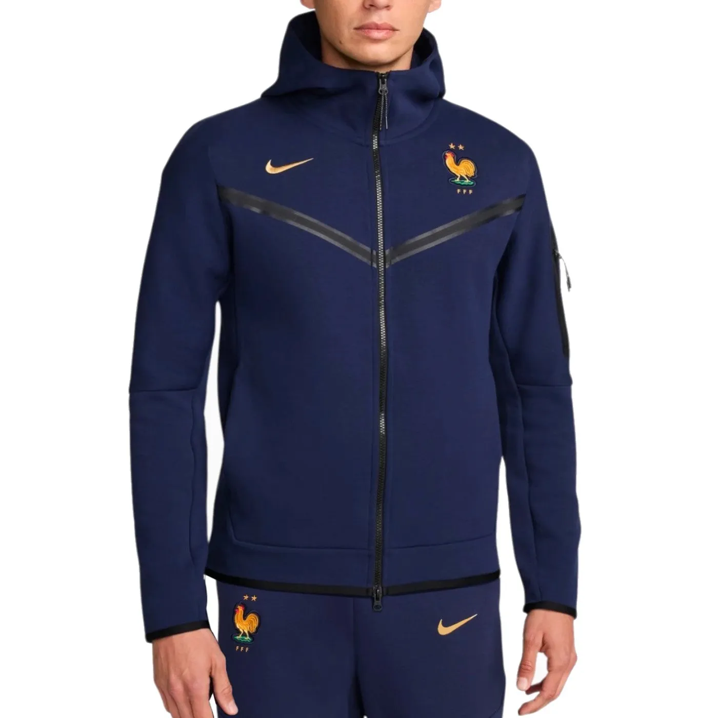 France Tech fleece presentation soccer tracksuit 2024/25 - Nike