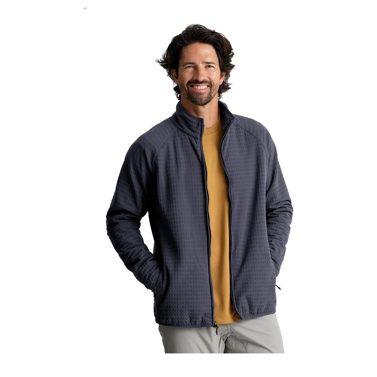 Free Fly Gridback Fleece Jacket Storm Cloud