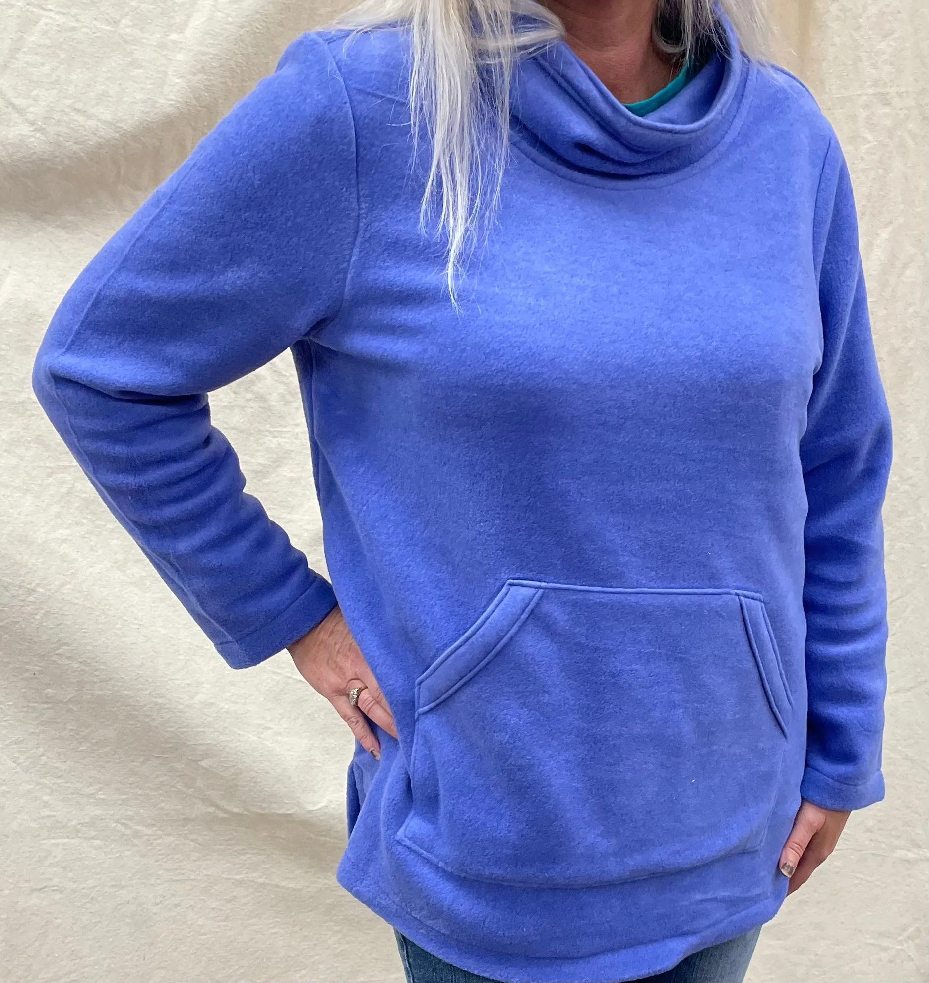 Frosted Cowl Neck Pullover (Door Buster)