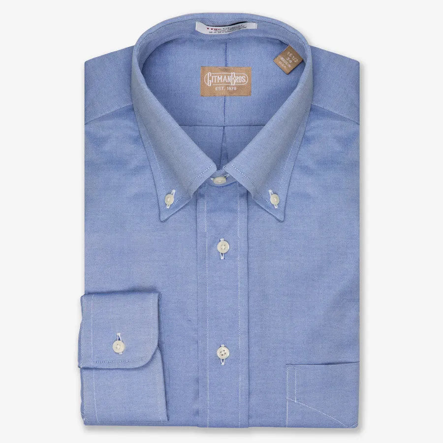 Gitman Bros. Pinpoint Button Down Tall