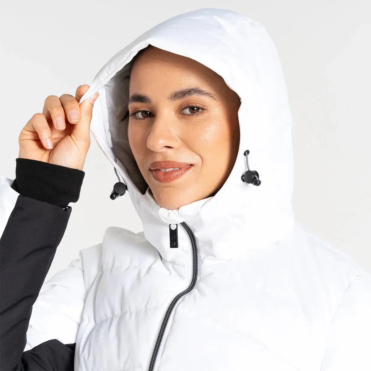 Glacial Ski Jacket - White/Black