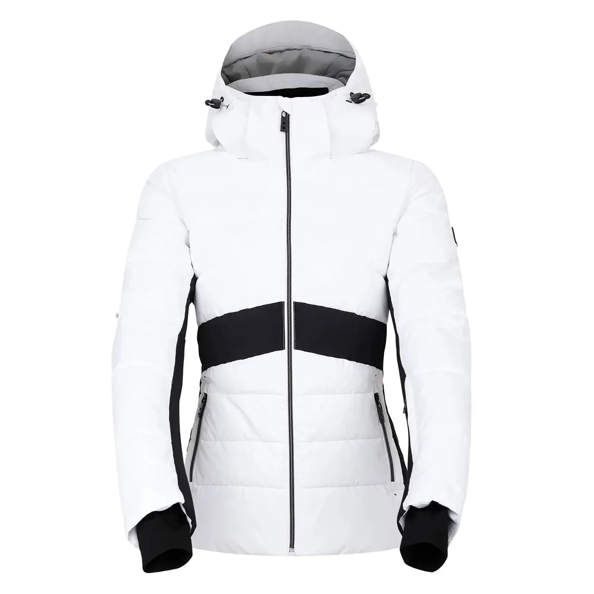 Glacial Ski Jacket - White/Black