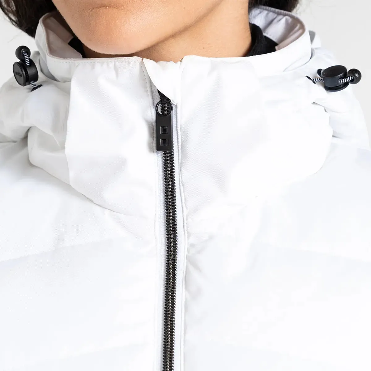 Glacial Ski Jacket - White/Black