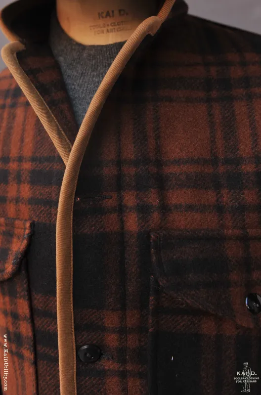 Great Smoky Wool Jacket - Rust - L/XL