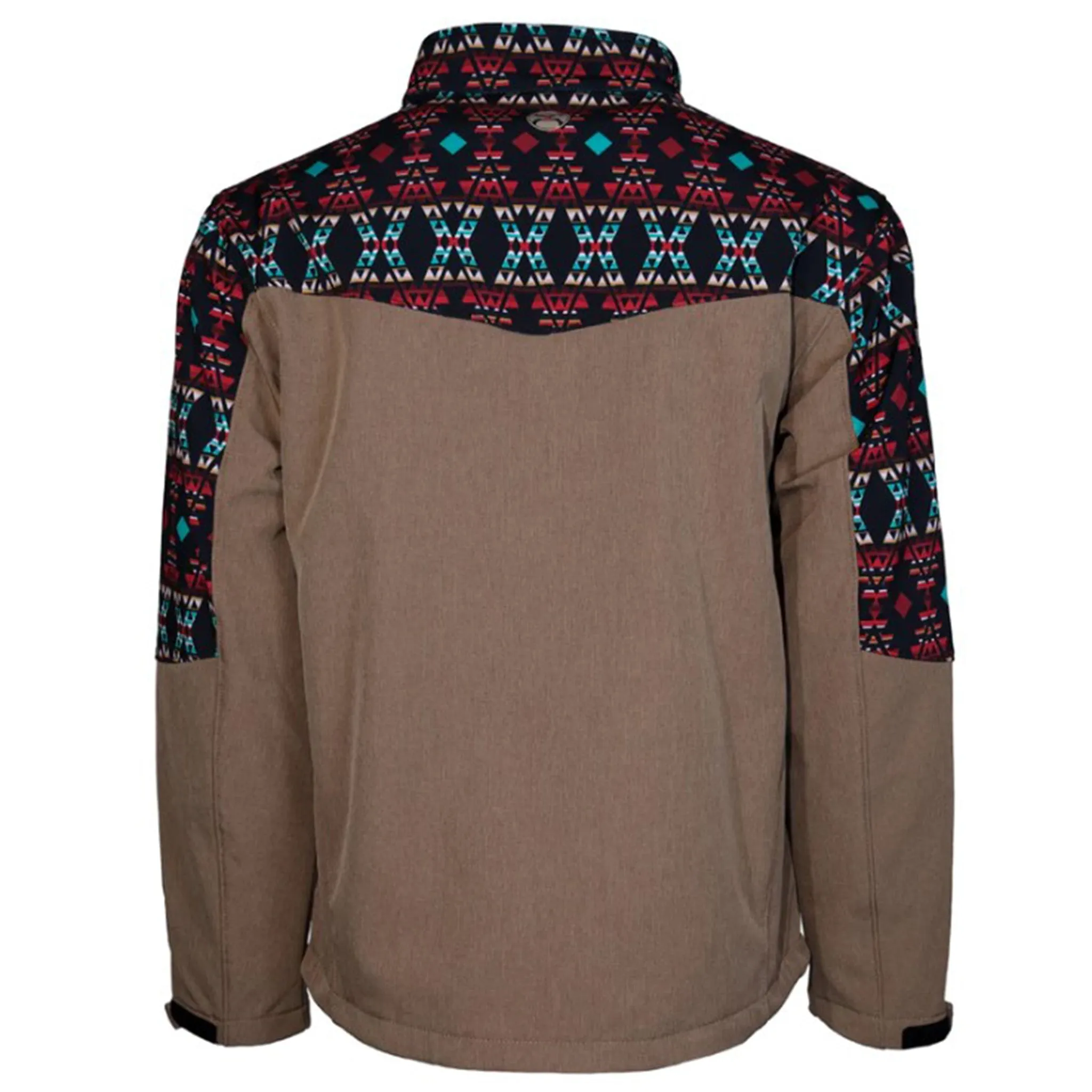 Hooey Men's Tan Aztec Softshell