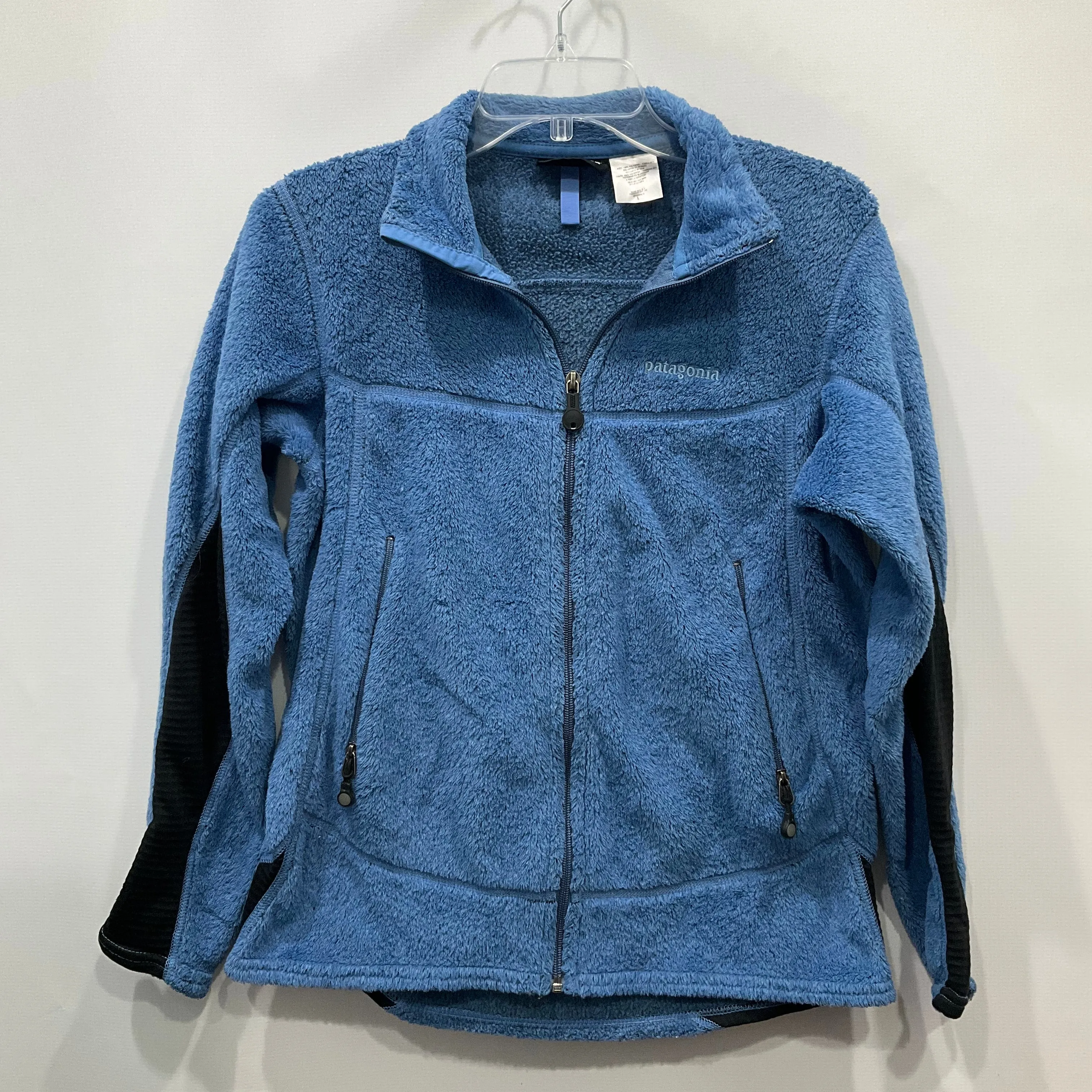 Jacket Fleece By Patagonia In Blue, Size: L