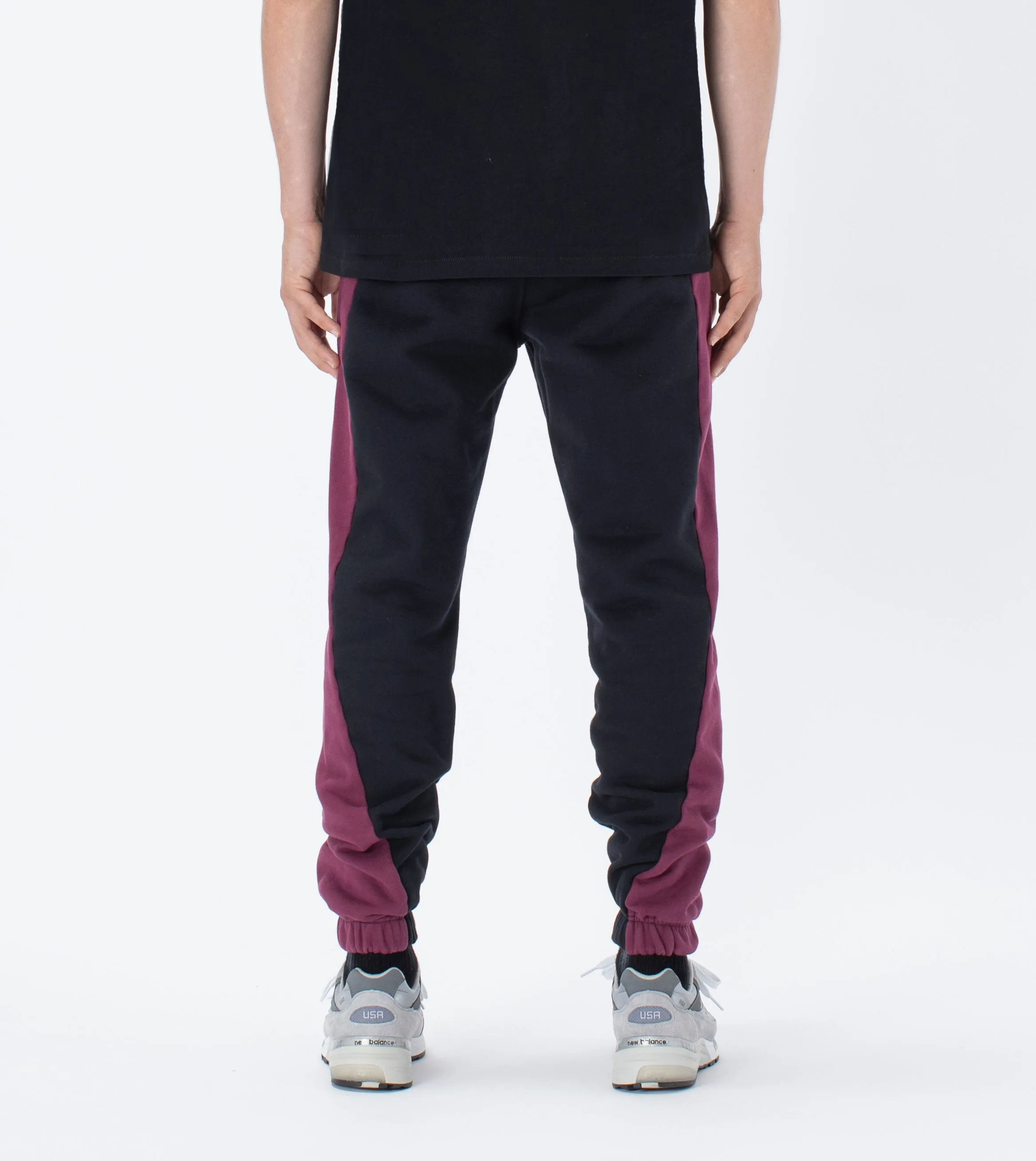 Jumpa Track Jogger Black/Boysenberry