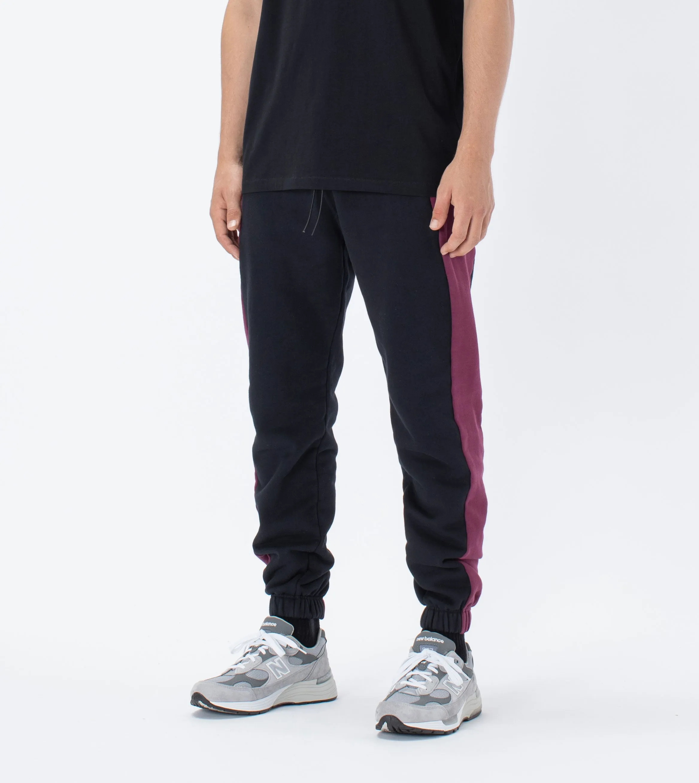 Jumpa Track Jogger Black/Boysenberry