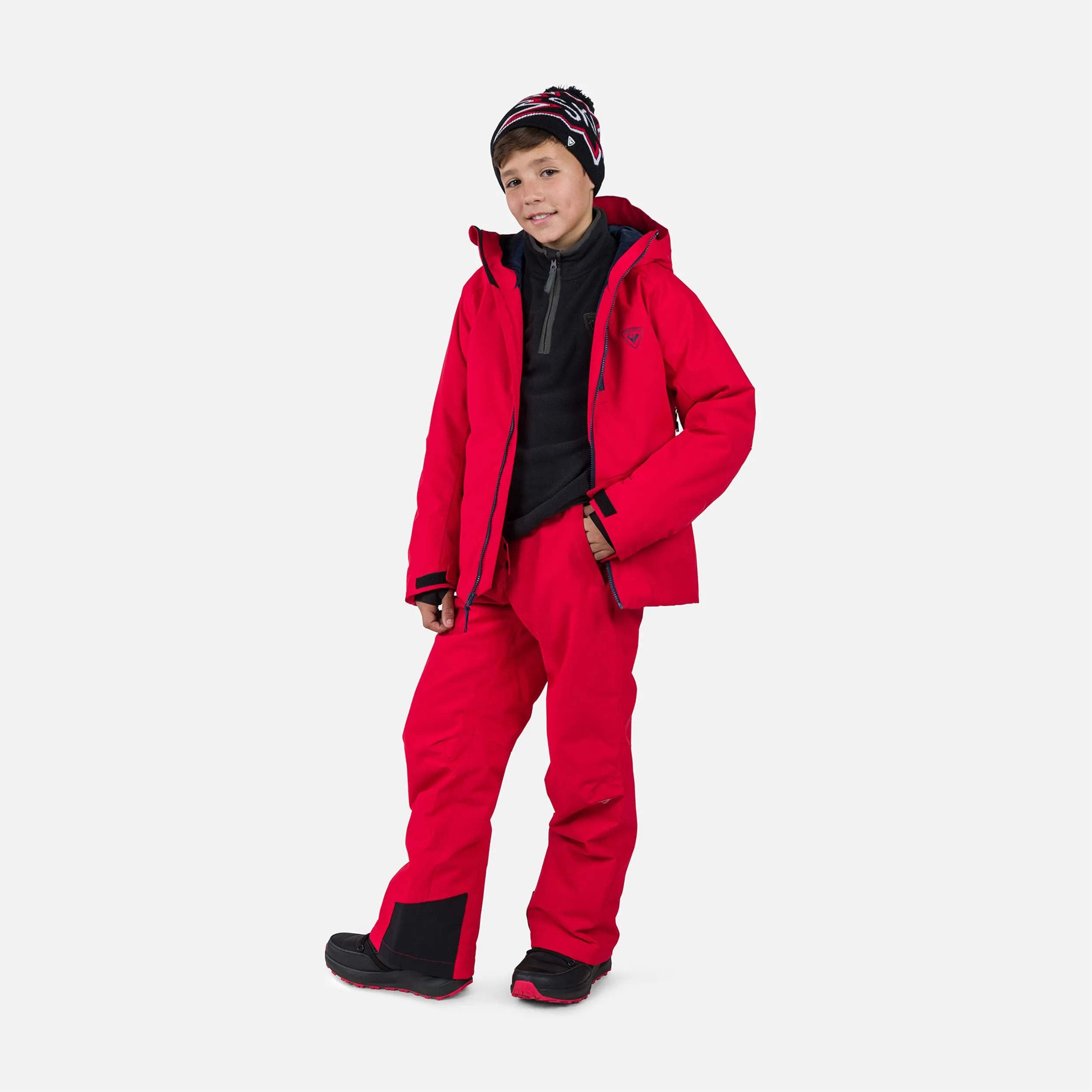 Kid's Strawpile Half-Zip Fleece