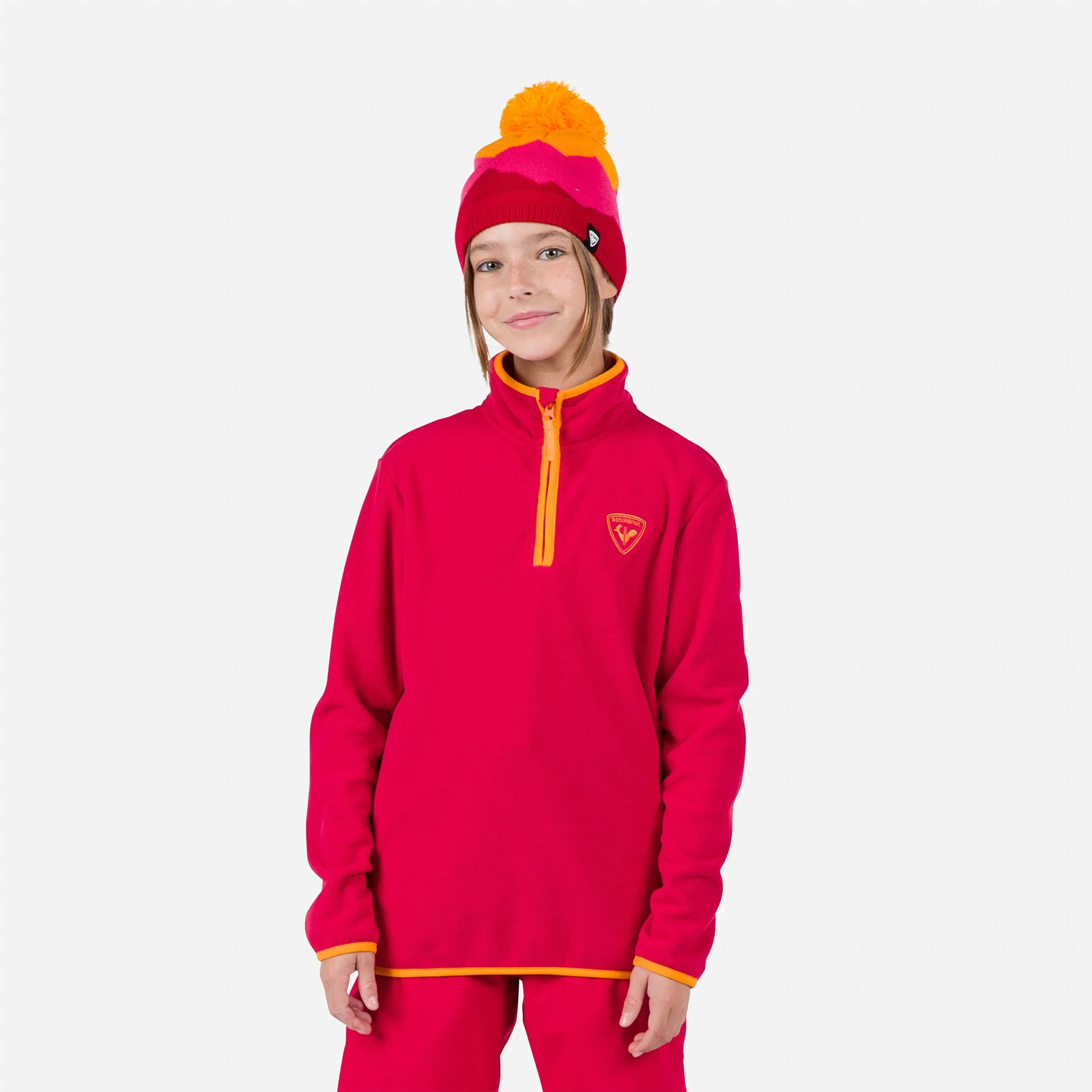 Kid's Strawpile Half-Zip Fleece